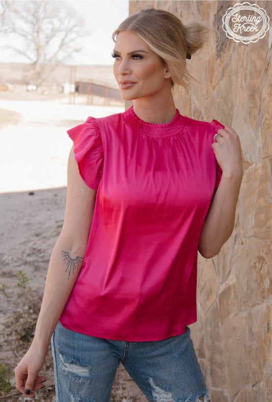 The Baby Doll Top - Pink