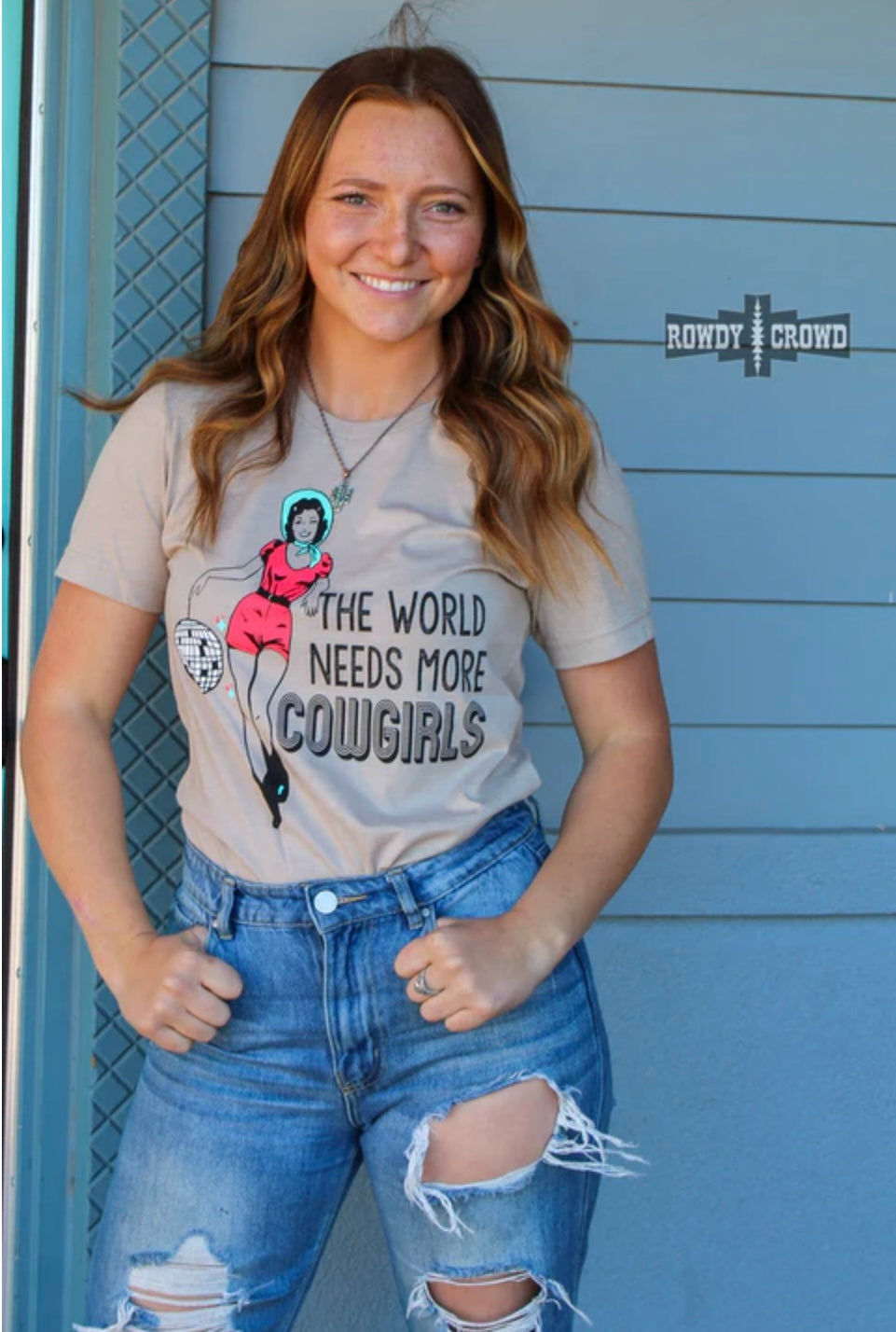 The More Cowgirl Tee